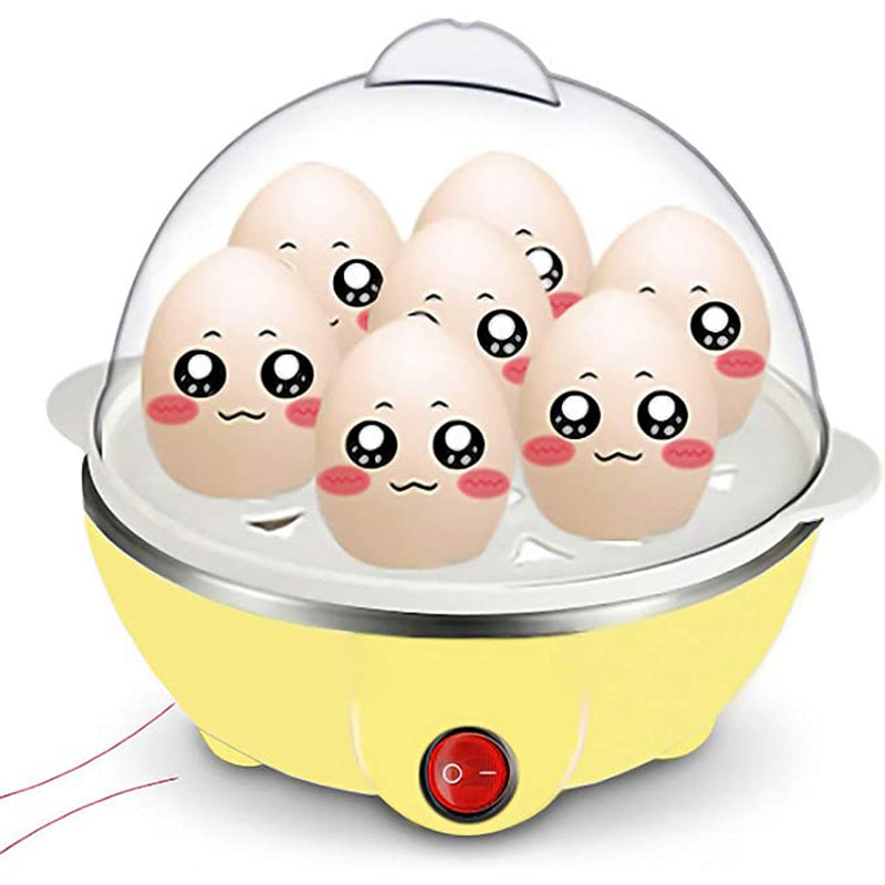 Fashionable Household Multifunctional Automatic Power-off Egg Steamer